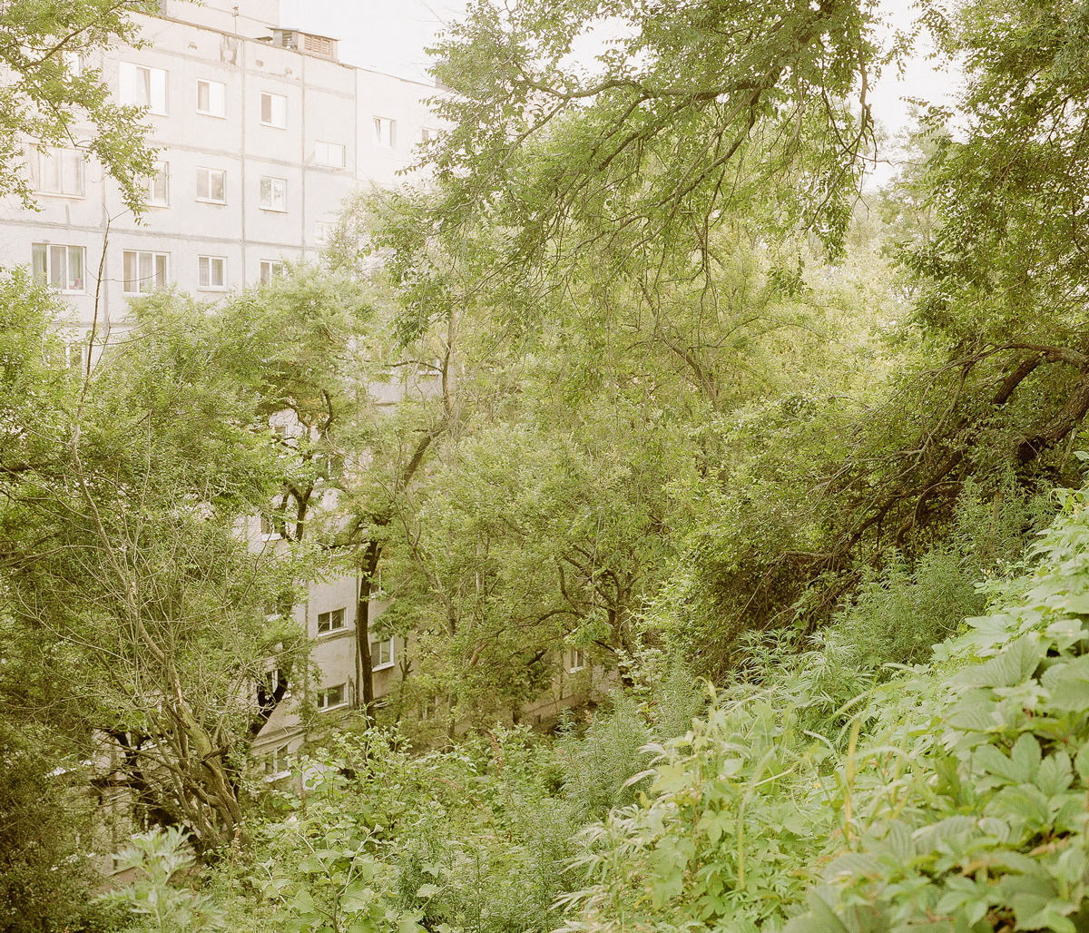 Arcadia, 2016-2018. Shot across four countries from Belarus to Kyrgyzstan, the series shows the remaining uniformity of the post-Soviet landscape