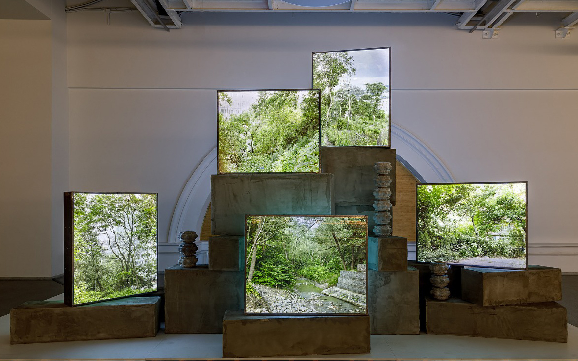 Arcadia, NEMOSKVA exhibition, St Petersburg, 2020. Сurator: Artem Filatov