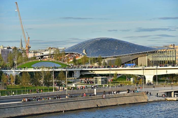 ‘Wild urbanism’ comes to heart of Moscow as Zaryadye Park opens to public