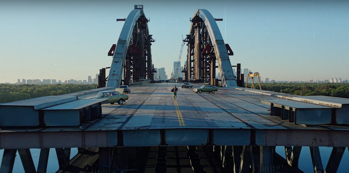 Diesel shoots new campaign on famous Kiev bridge