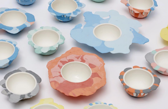 Meet the young Franco-Russian designer and her ‘blob-shaped’ porcelain bowls