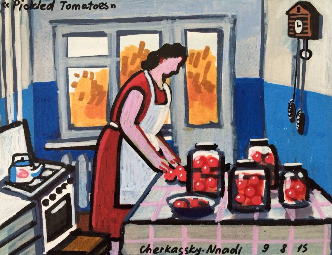 Pickled Tomatoes by Zoya Cherkassky-Nnady. Image: Zoya Cherkassky-Nnady / Facebook