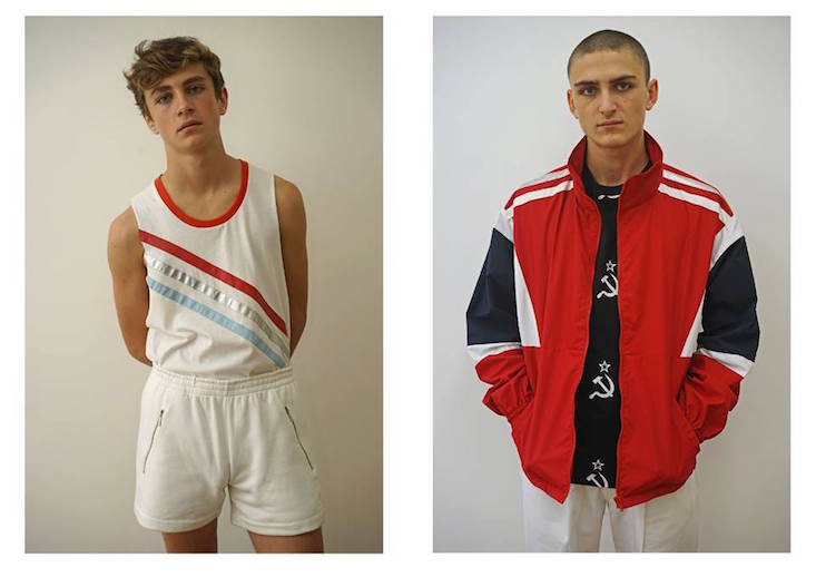 From Gosha Rubchinskiy's 1984 Spring/Summer 2016 collection (Image: Gosha Rubchinskiy / Facebook)