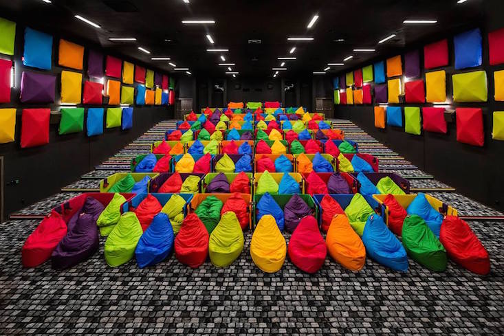 Snuggle up: visit Slovakia’s beanbag cinema
