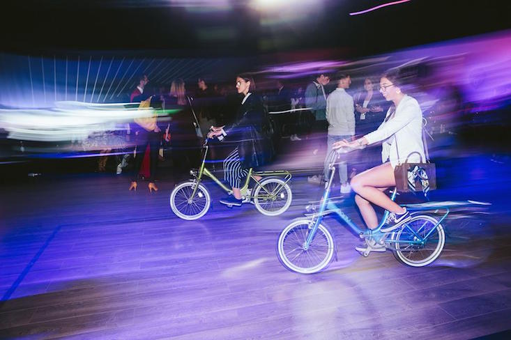Rog Pony bikes (Image: Jani Ugrin and Nejc Pernek/ Mercedes-Benz Fashion Week Ljubljana / Facebook)