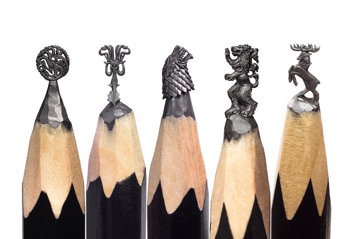 Follow of the week: Game of Thrones on the tip of a pencil
