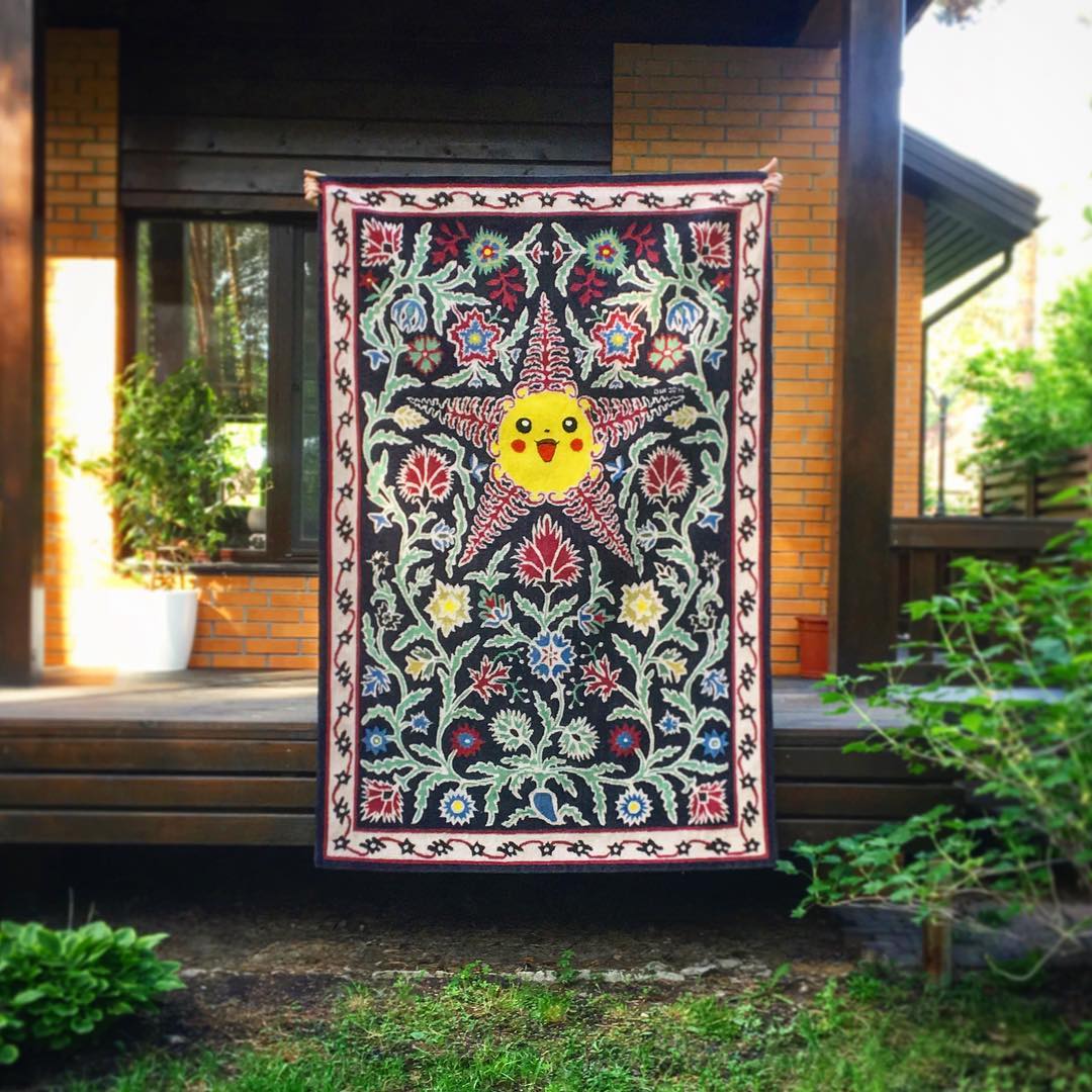 Follow of the week: handmade rugs from Ukraine