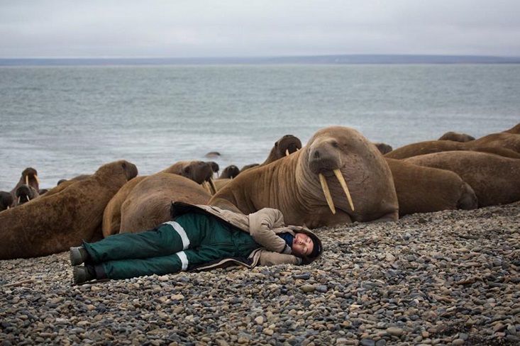 Evgenia Arbugaeva’s photographs of the Russian Arctic go on display in London