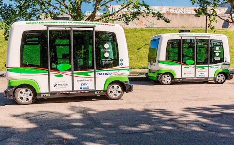 Estonia’s driverless buses are back on the road in Tallinn
