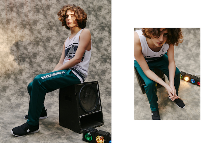 Moscow's rising music talent stars in this retro-inspired lookbook for DC Shoes