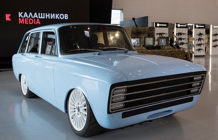Kalashnikov wants to take on Tesla with a Soviet-style electric 'super car'