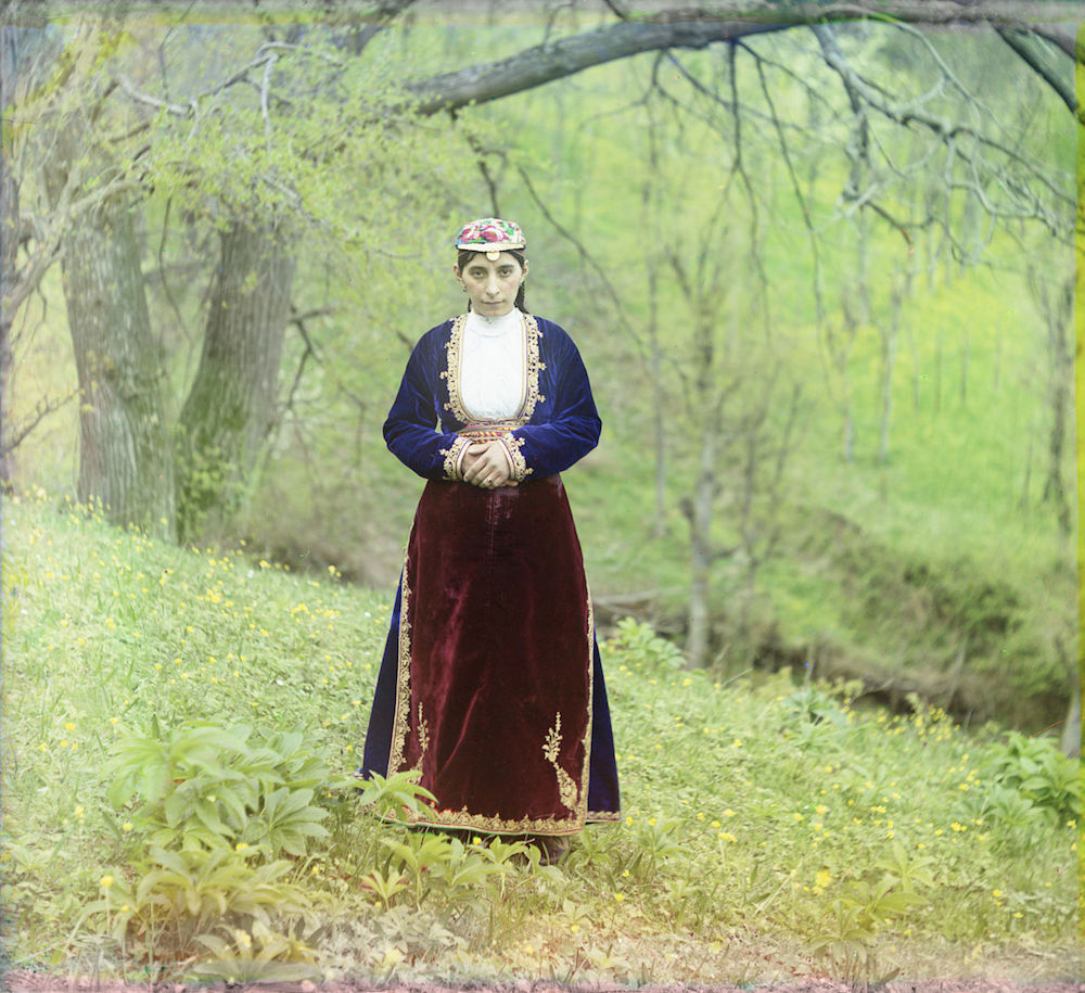 Image: Armenian woman in national costume, circa 1905–1915