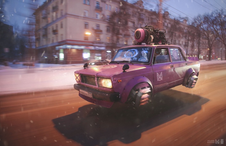 Glimpse Russia 2077 with digital artist Evgeny Zubov