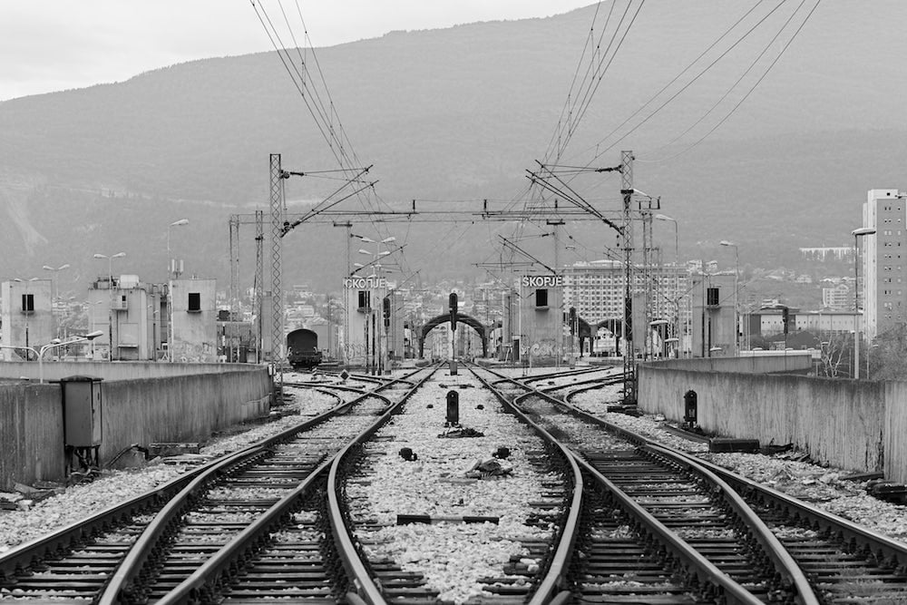 Transportation Center Skopje (Railway Station) by Kenzo Tange. Image: © Vase Amanito for Blue Crow Media