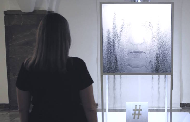 Watch your selfies crumble into dust with Polish art collective PanGenerator