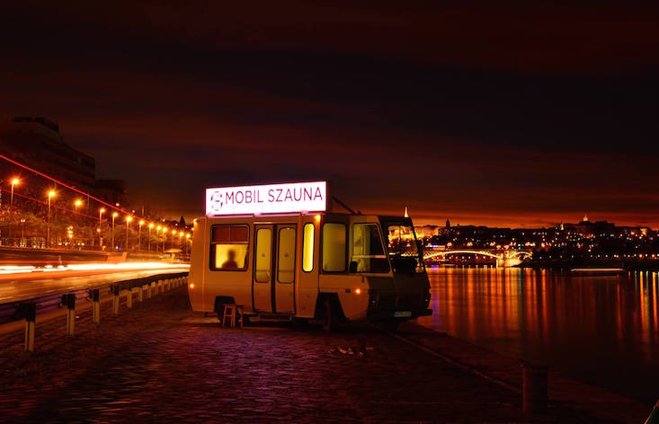 Budapest has created the ultimate sauna, and it’s a bus on the banks of the Danube