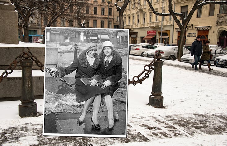 Discover the archive photo project blending past and present in Budapest
