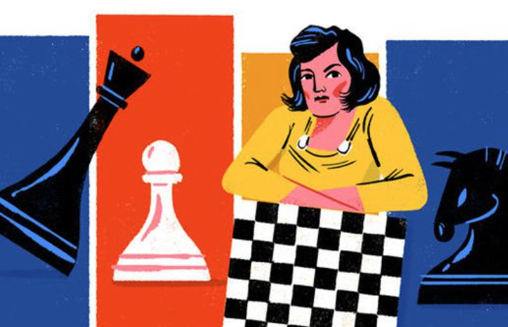 New Google doodle honours Soviet chess champion and war hero Lyudmila Rudenko