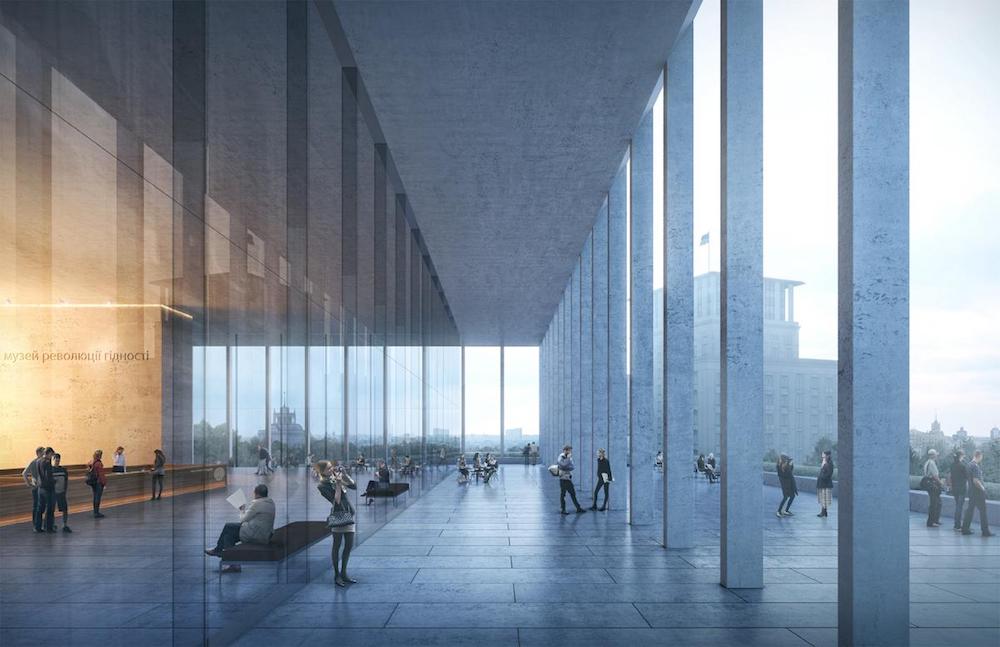 Designs for the new museum. Image: Kleihues + Kleihues