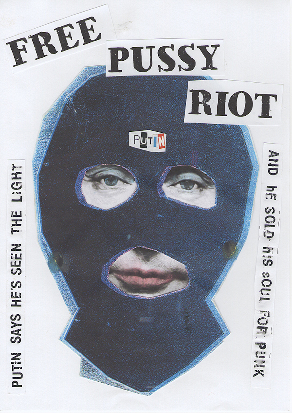 Image: Pussy Riot by Jamie Reid