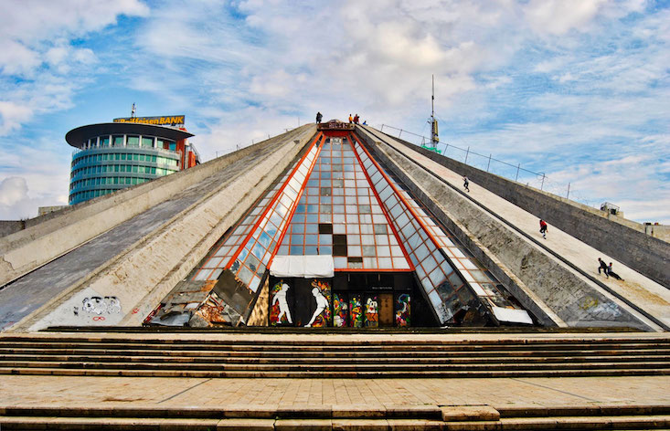 This skyscraper will transform Tirana’s skyline with a 3D map of Albania