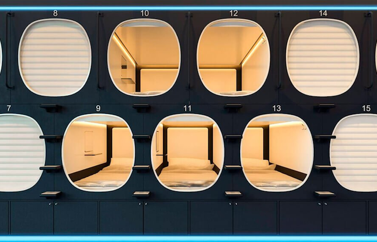 Europe's largest capsule hotel has opened in Moscow