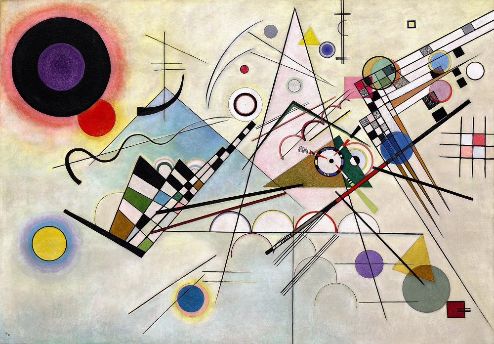 Kandinsky’s Composition VIII. Image: Guggenheim Museum