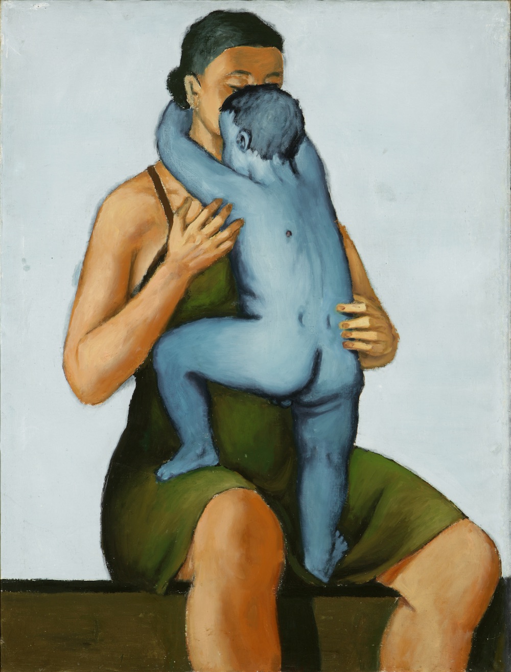 Mother with Dead Child (1949), Oil on canvas 120 x 90 cm, Collection of Grazyna Kulczyk © Andrzej Wróblewski Foundation