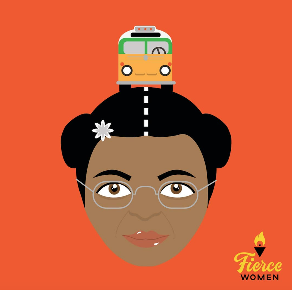 Civil rights activist Rosa Parks. Image: Ivana Strukelj 
