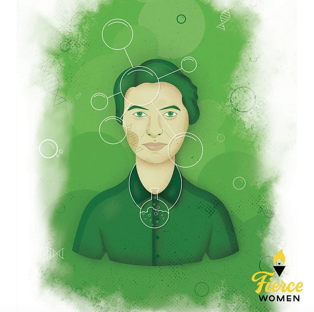 Chemist Rosalind Franklin. Image: Tea Šokac. 