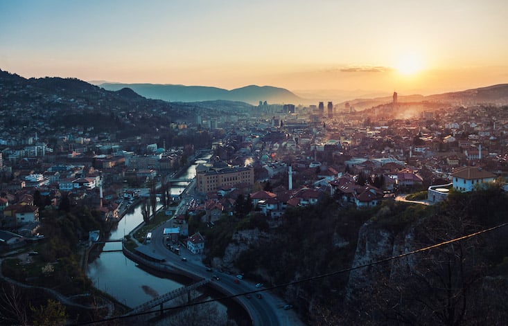 Sarajevo's communist-era cable cars are taking to the sky once more