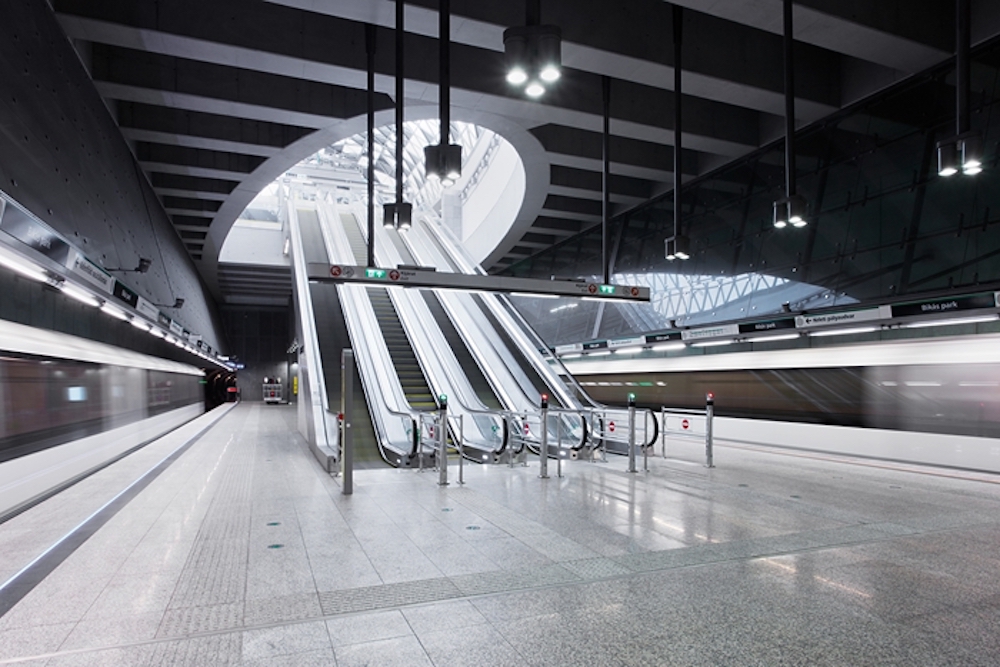 The M4 metro line, Budapest. Image: Tamás Bujnovszky