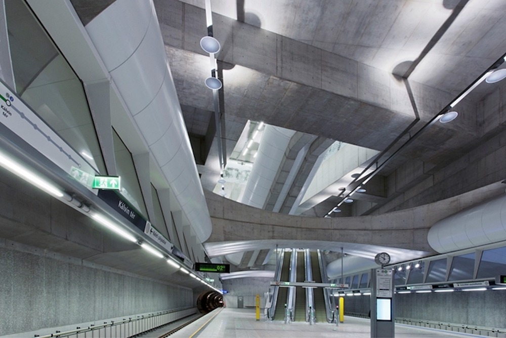 The M4 metro line, Budapest. Image: Tamás Bujnovszky