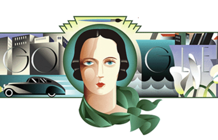 Who is Tamara de Lempicka? The new Google Doodle celebrating Poland's Jazz Age icon