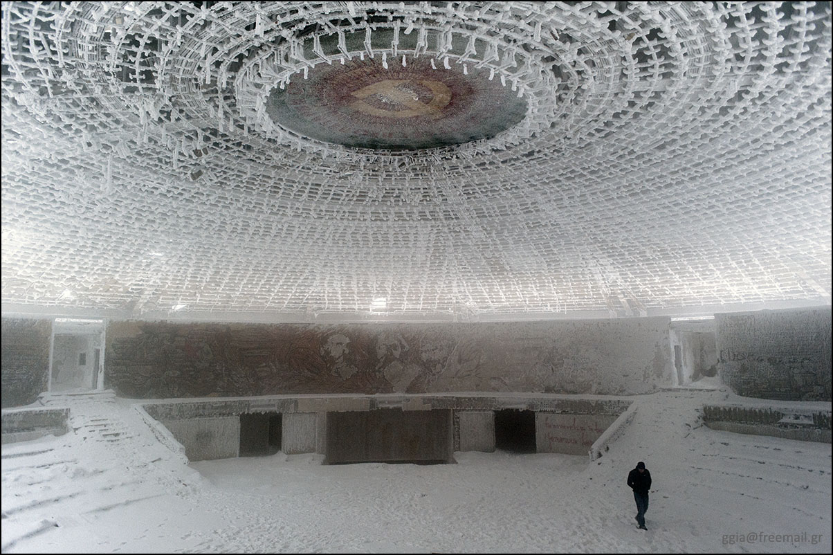 Bulgaria's Buzludzha monument opens its doors for the first time in 8 years