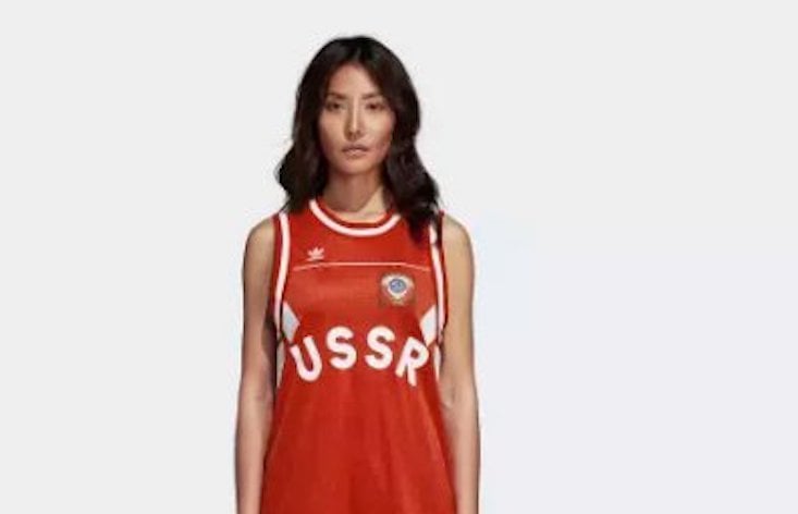 Adidas' USSR-themed sports dress disappears from stores after diplomatic spat