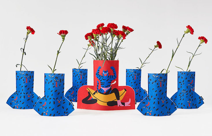 Blend bananas and blankets with bright and quirky homeware from Egle Zvirblyte