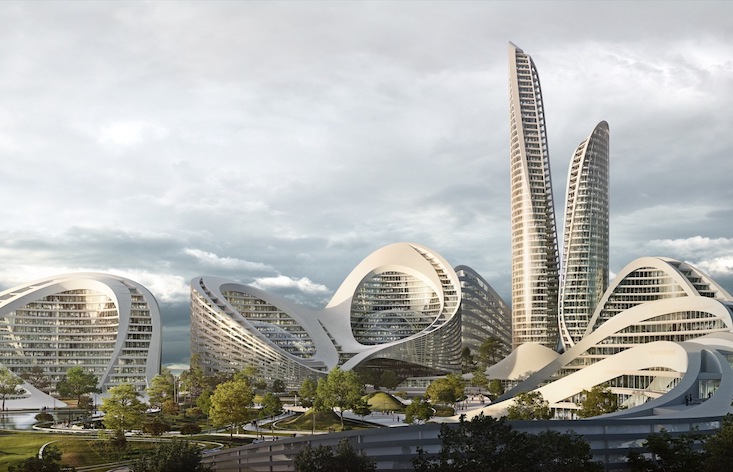 Zaha Hadid Architects are building the city of the future outside of Moscow