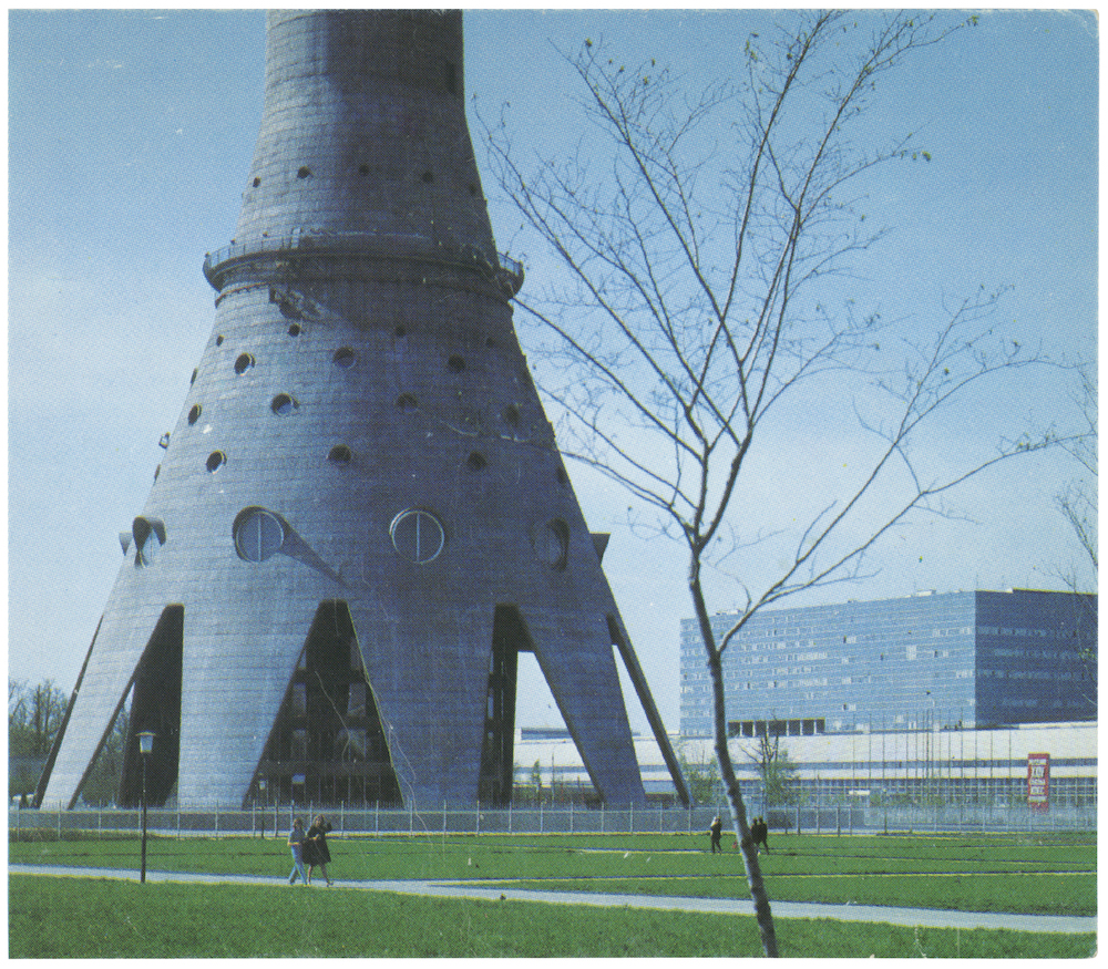 Ostankino Tower, 1967. Moscow, USSR
