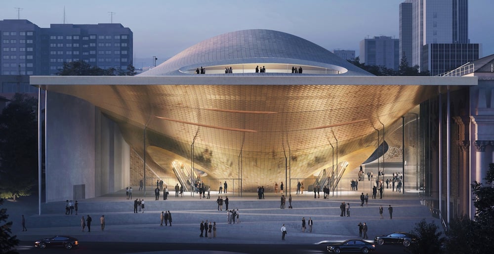 Zaha Hadid Architects unveil space-age concert hall for Yekaterinburg