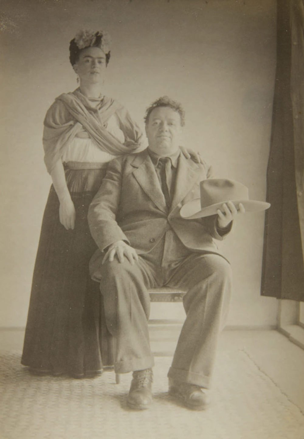Nickolas Muray, Frida Kahlo and Diego Rivera (1940)