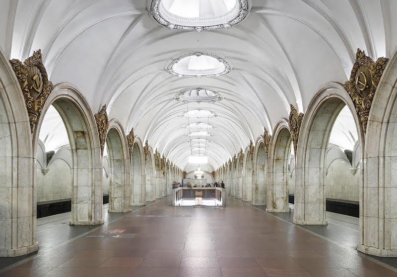 One photographer traces Moscow’s architectural history through its iconic metro stations