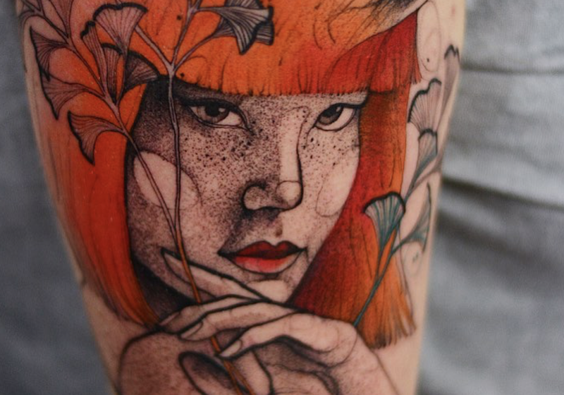 Enter the whimsical, neon-hued world of Polish tattoo artist Dżo Lama