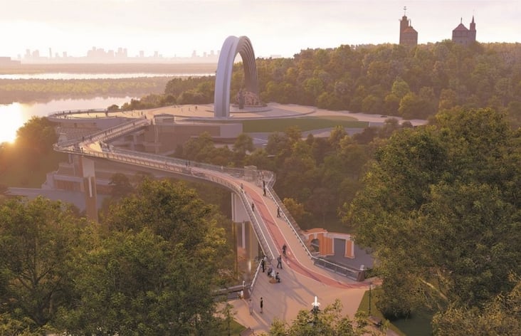 Kiev is unveiling its own stunning New York-style High Line