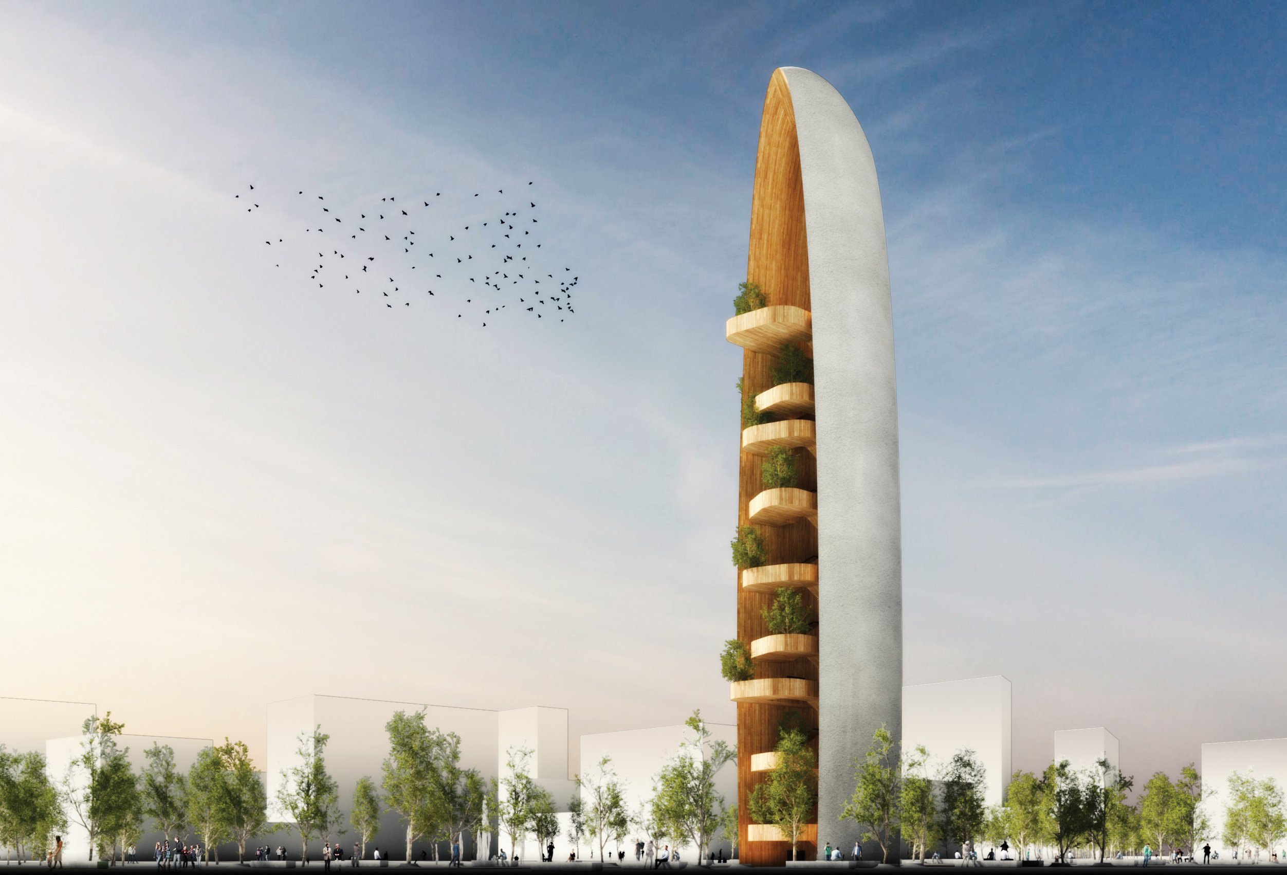 These designers are dreaming of a vertical forest for Zagreb’s skyline