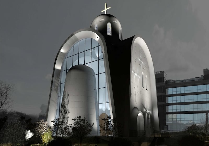Check out the ‘futuristic’ new Orthodox church being built in Moscow