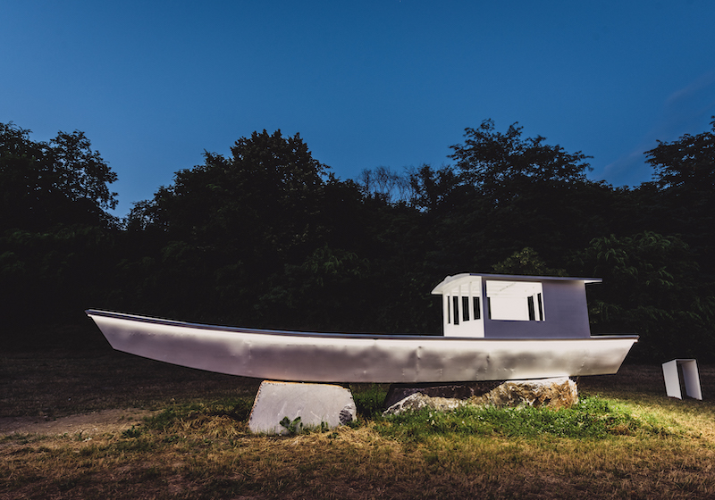 Get a glimpse of the Kabakovs’ prize-winning Ship of Tolerance as it sets sail for London