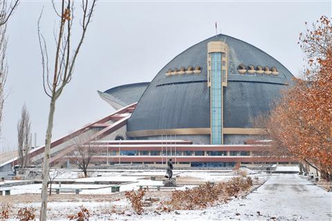The Sports and Music Complex in Yerevan, Armenia