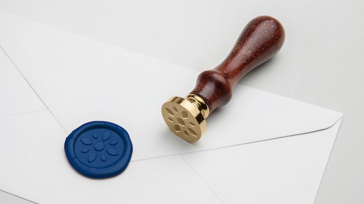 Proposed stamp with rosette. Image: Vladan Pavlović
