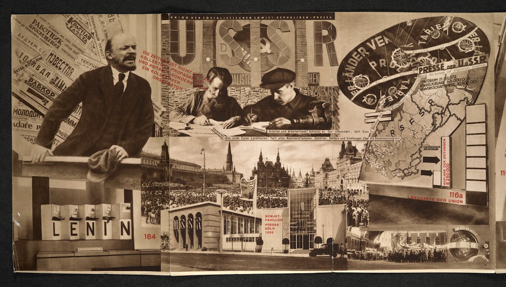 El Lissitzky (photomontage), International Press Exhibition in Cologne (1928)